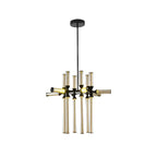 Creative Spliced Glass Tube LED Minimalist Nordic Chandelier Pendant Lights