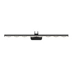 Crystal-Like Bathroom Vanity Light with Multi-Faceted Prismatic Acrylic Shade