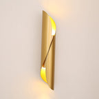 Nordic Unique Arc Background Wall Bedside Industrial Style Wall Lamp