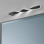 Spiral-shaped 29W Minimalist Wall Lights Wall Sconce with LED Strip