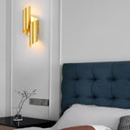 2pcs Symmetrical Creative Up And Down Lighting Modern Wall Light Fixture