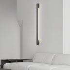 Minimalist LED Linear Lights Three Step Dimming Copper Modern Wall Lamp