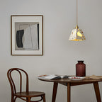 Retro Creative Terrazzo Concrete Eye Protection Nordic LED Chandelier