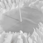 Minimalist Feathers White Creative Modern Pendant Lighting Chandelier