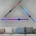 Remote Control RGB Long LED Linear Lights Wall Sconces