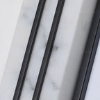 Minimalist Resin Waterproof LED Black Modern Outdoor Wall Light Fixture
