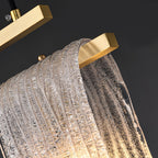 [Open-Box]Creative Handmade Glass LED Button Switch Copper Modern Pendant Lights