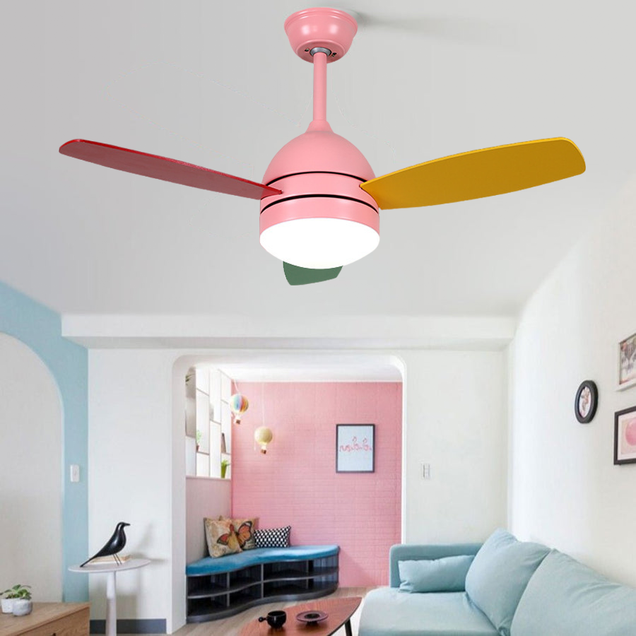 Modern Variable Frequency 6-gear Wind Speed Ultra Silent Kids Ceiling Fan