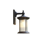 Coffee Gold Vintage Outdoor Wall Lights Waterproof