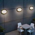 Outdoor Black Wall Lights Waterproof Minimalist Style