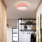 7.9-Inch Round Flush Mount Lighting LED Ceiling Light Acrylic Ceiling Lamp Ceiling-Mounted LED Light for Bedroom