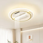 [BF220] BEMFAN 20'' Metal Bladeless Ceiling Fan with LED Light ,Voltage:100V-120V & 220V-240V