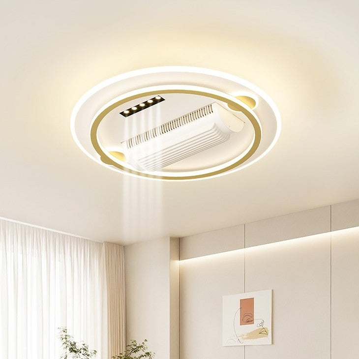 [BF220] BEMFAN 20'' Metal Bladeless Ceiling Fan with LED Light ,Voltage:100V-120V & 220V-240V
