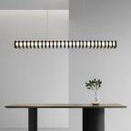 Minimalist Square Frame Decor Three Step Dimming Modern Chandelier Light