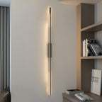 Creative Linear LED Black Modern Minimalist Wall Lamp Wall Sconce Lighting