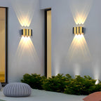 Modern up and down Wall Lights Black Gold Dual-Tone Light
