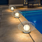 Mushroom Cage Shape LED Waterproof Modern Lawn Lamp Outdoor Lights