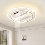 [BF220] BEMFAN 20'' Metal Bladeless Ceiling Fan with LED Light ,Voltage:100V-120V & 220V-240V