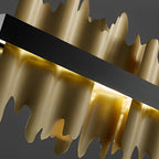 Mountains Shapded Stepless Dimming LED Postmodern Chandelier