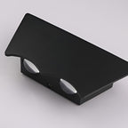 LED Up and Down Lights Waterproof Black Modern Sconce Wall Washer Light