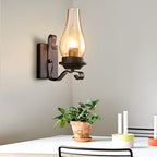 Retro Glass E27 Industrial Wall Lamp Wall Sconces Lighting