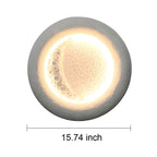 [Open-Box]Creative Moon Shaped Waterproof LED 10W Modern Wall Lamp Exterior Decor