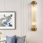 Adjustable Warm White Light LED Crystal Golden Nordic Wall Lamp Wall Sconce Lighting