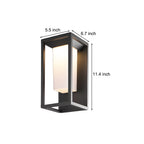 LED Outdoor Lights For Wall Modern Square Waterproof Aluminum