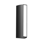 Black Outdoor Wall Sconce Modern Strip Waterproof Wall Light