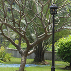 Retro Minimalist LED Waterproof European Style Garden Lamp Post Lights
