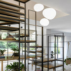 Creative PE Round Ball LED White Modern Pendant Light Hanging Lamp