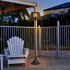 Outdoor Waterproof Floor Lamps Modern Stainless Steel Lamp