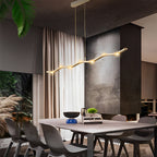 Long Branches Stepless Dimming LED White Modern Chandeliers