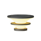 Waterproof Patio Pillar Lights Round Modern