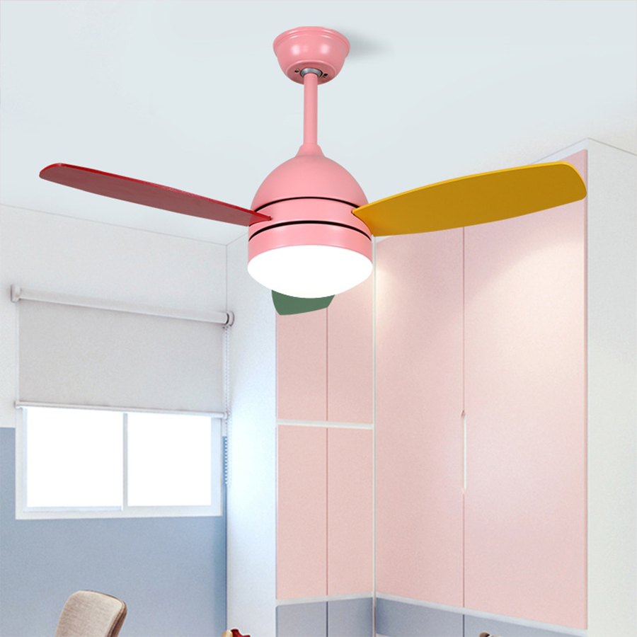 Modern Variable Frequency 6-gear Wind Speed Ultra Silent Kids Ceiling Fan