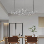 Irregular Creative Electroplate Hardware LED Postmodern Chandelier