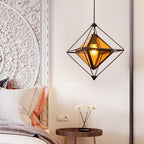 Creative Geometric Glass Modern Minimalist Island Lights Pendant Lights