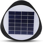 Waterproof LED Black Modern Solar Outdoor Wall Lights Wall Lamp