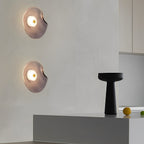 Irregular Round Glass Creative Postmodern Wall Lamp Wall Sconce Lighting