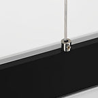 Minimalist Creative LED Linear Lights Neutral Light Metal Modern Pendant Light