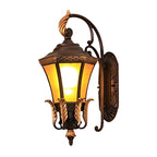 Copper Wall Sconce Outdoor European-Style Waterproof Lighting