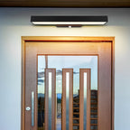 [Open-Box]Outdoor Motion Sensor Black Rectangle Wall Light