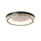 White Flush Mount Ceiling Light Italian Round  Minimalist Lamp