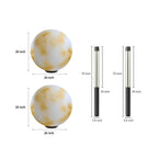 Complete Outdoor Lighting Two-piece Set | Pillar, Bollard Kit