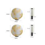 Complete Outdoor Lighting Two-piece Set | Pillar, Bollard Kit