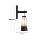 Black Wall Lights Elegant Modern LED Bedside Reading Wall Lamp