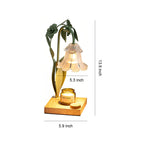 Melt Table Lamp Fireless Scented Flower  Elegant Night Light
