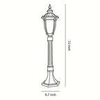 Post Lights for Garden Traditional European Style Waterproof Lamp