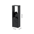 Decorative Bollard Lights Black Artistic Outdoor Landscape Light