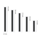 Outdoor Linear Wall Light Stylish Contemporary Waterproof Solar Lamp